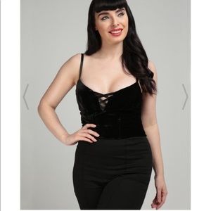 Collectif Collectif Mainline Xia Velvet Top